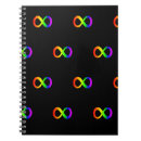 Search for infinity symbol notebooks Rainbow