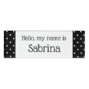 Search for reusable name tags Work