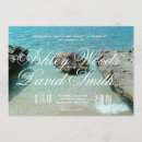 Search for rock wedding invitations Beach