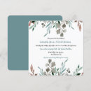 Search for teal and grey wedding invitations Rustic