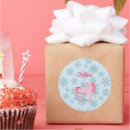 Search for pink snowflake stickers Xmas