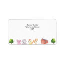 Search for farm animals return address labels Barn