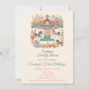Search for merry go round birthday invitations Horse