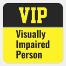 Search for visuals stickers Visually impaired