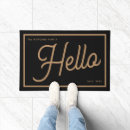 Search for black and gold doormats Modern