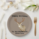 Search for funny birthday plates Over the hill