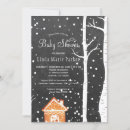 Search for rustic winter wonderland invitations Snowflakes