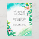 Search for beach moving announcement cards Coastal