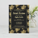 Search for shiny invitations Gold