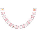 Search for girly bunting flags Pink