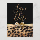 Search for leopard print save the dates Animal