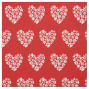 Search for red and white hearts fabric Cute