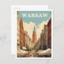 Search for vintage warsaw postcards Watercolor
