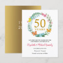 Search for 50th anniversary vow renewal invitations Party