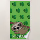 Search for sloth beach towels Jungle