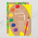 Search for paint palette invitations Colourful