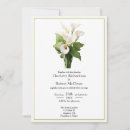 Search for white calla invitations Simple