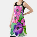 Search for flowery aprons Green