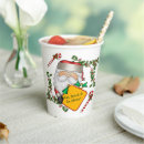 Search for santa claus paper cups Red green