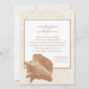 Search for conch shells invitations Destination