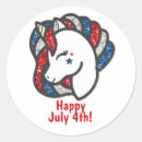 Search for patriotic children stickers Red