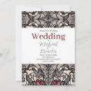 Search for red gray wedding invitations Roses