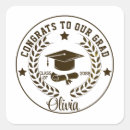 Search for graduation name stickers Congratulations