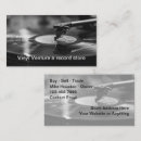 Search for vinyl record business cards Records