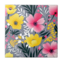 Search for grey flower tiles Botanical