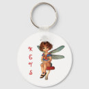 Search for fantasy rounded key rings Faeries