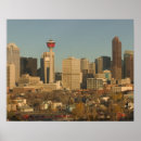 Search for calgary skyline posters Night