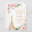 Search for eiffel tower wedding invitations Floral