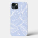 Search for blue leaf iphone cases Botanical