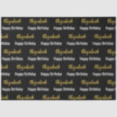 Search for black and gold tissue paper Elegant