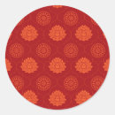 Search for indian patterns stickers Abstract
