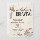 Search for cafe latte invitations Love is brewing