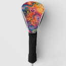 Search for psychedelic golf head covers Colourful
