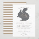Search for squirrel baby shower invitations Elegant