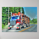 Search for big rig posters Red lorries