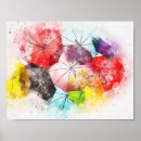 Search for red umbrella art Colourful