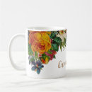 Search for elegant floral monogram mugs Stylish