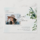 Search for foliage bridal shower invitations Bride