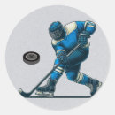 Search for hockey party stickers Blue