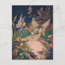 Search for toadstool fairy postcards Vintage
