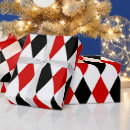 Search for red and black and white wrapping paper Diamond