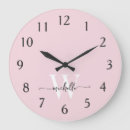 Search for blush pink clocks Minimalist
