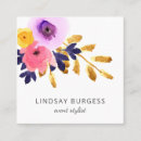 Search for petals business cards Elegant