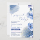 Search for beautiful engagement party invitations Blue
