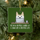 Search for work christmas tree decorations Puppy