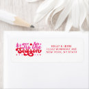 Search for seasons return address labels Retro